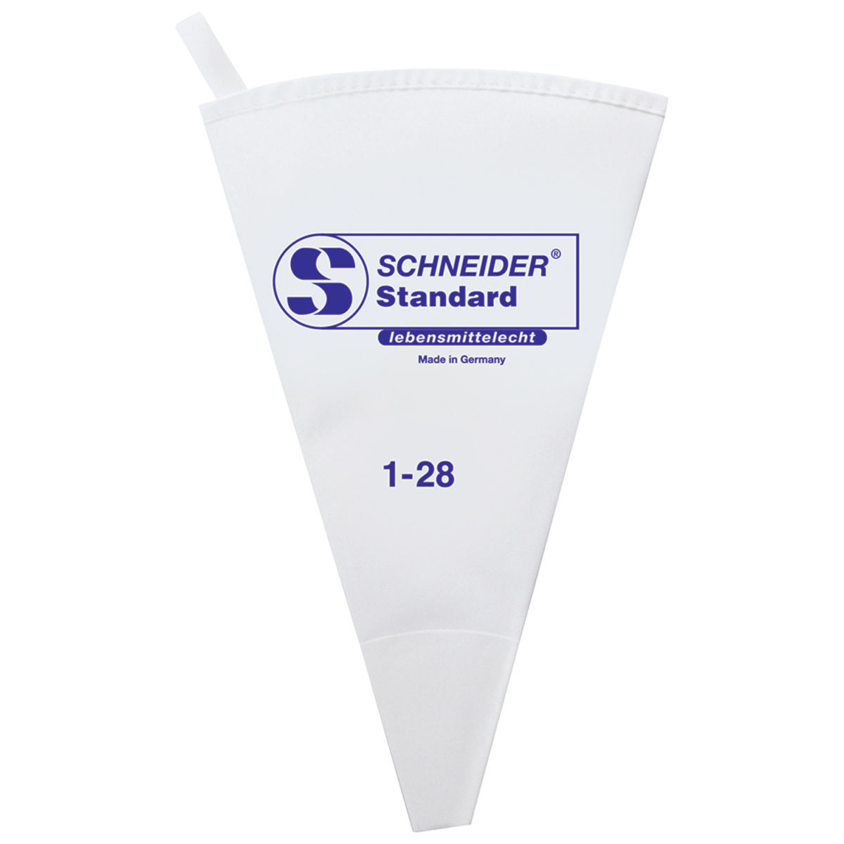 Sac a poche in cotone Schneider; 28 cm (L); bianco