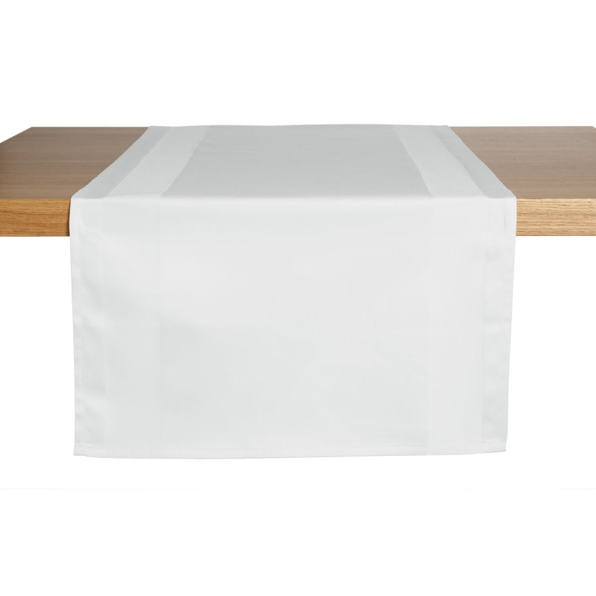 Runner in cotone Ambiente ERWIN M.; 40x170 cm (LxL); bianco; rettangolare; 2 pz. / confezione