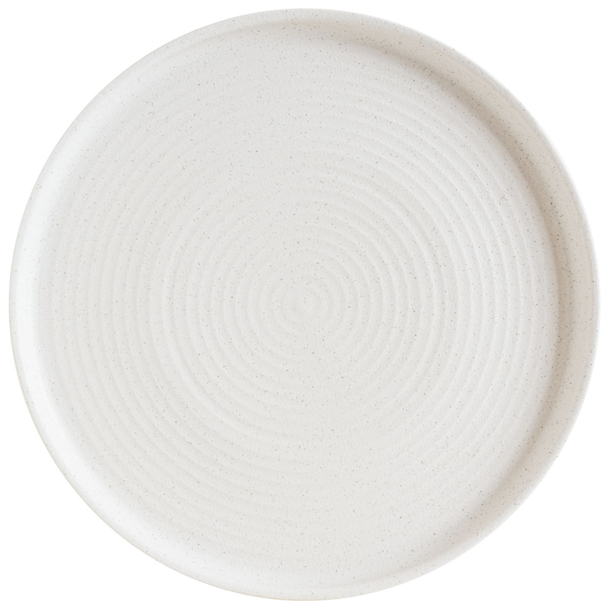 Piatto piano Liora Ripple Bonna; 21x1.8 cm (ØxH); bianco; rotonda; 6 pz. / Pacco