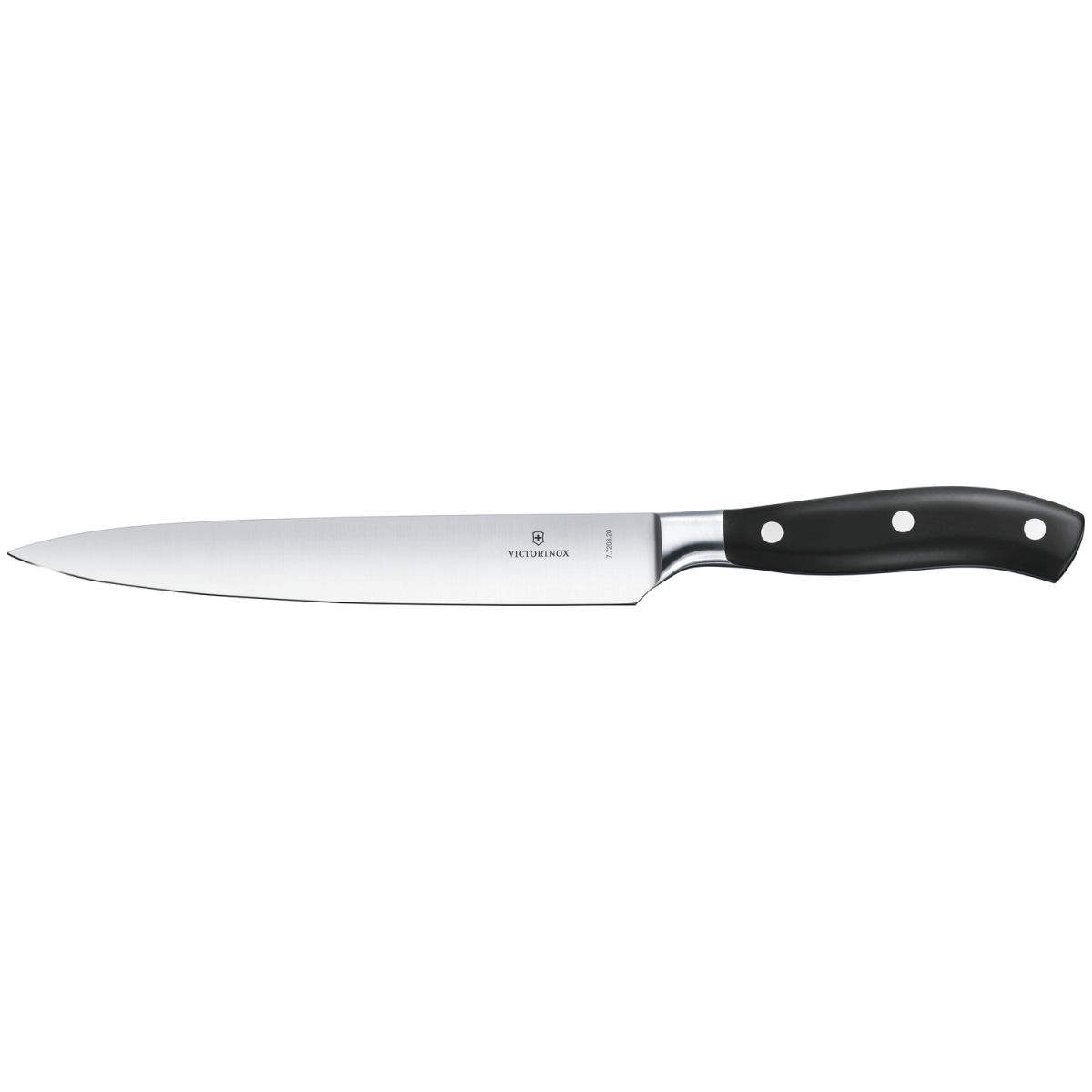 Victorinox Tranchiermesser Grand Maitre, gerade Klingenlänge 20 cm, 34.4 cm (L); silber/schwarz