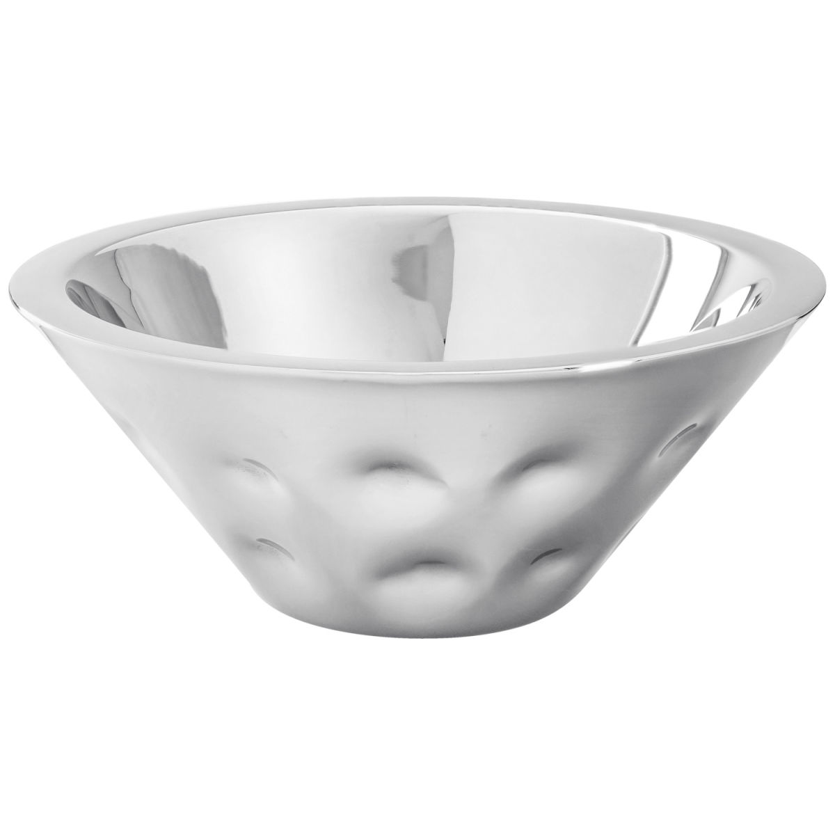 VEGA Obst-/Brotschale Tidone 900 ml, 20x8.5 cm (ØxH); silber; konisch