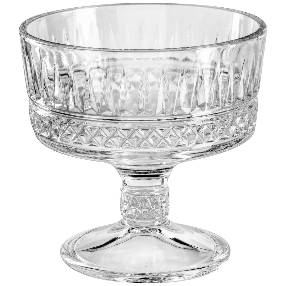 coppa per gelato Elysia Pasabahçe; 250ml, 10x9.8 cm (ØxH); trasparente; 2 pz. / confezione