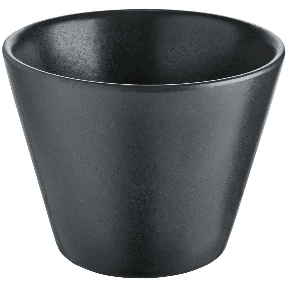 VEGA Schale Masca konisch 230 ml, 9x7 cm (ØxH); schwarz; konisch; 6 Stück / Pack