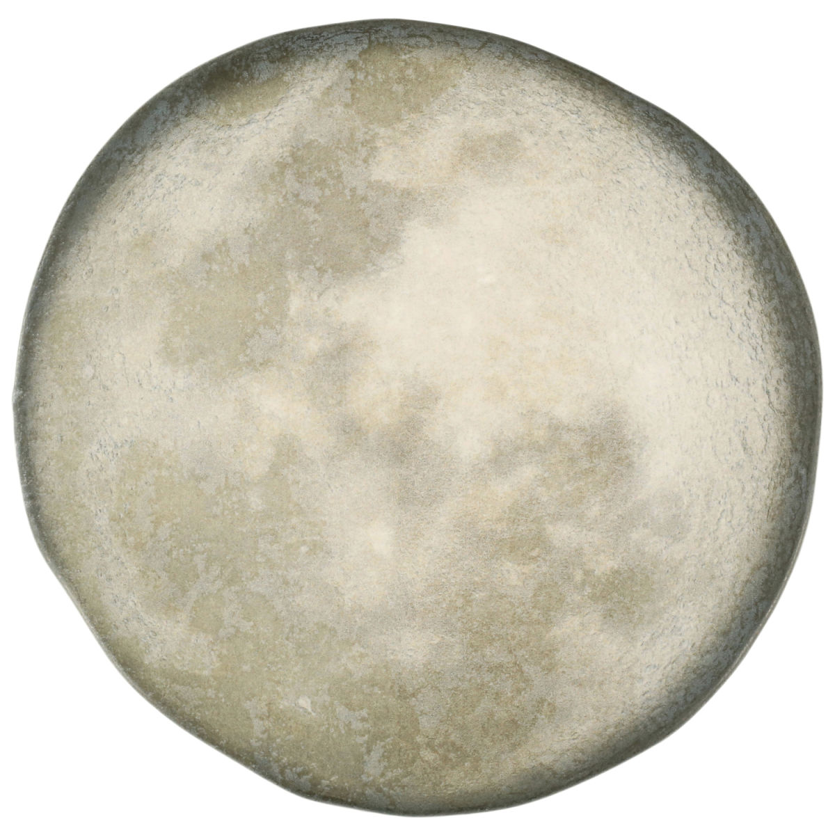 Piatto piano Selene Porland; 28.5x2.35 cm (ØxH); grigio/bianco; rotonda; 6 pz. / confezione