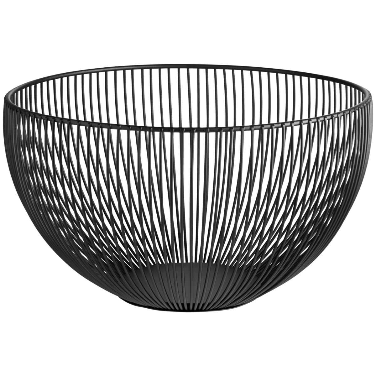 VEGA Obst-/Brotkorb Fraser 25x14 cm (ØxH); schwarz