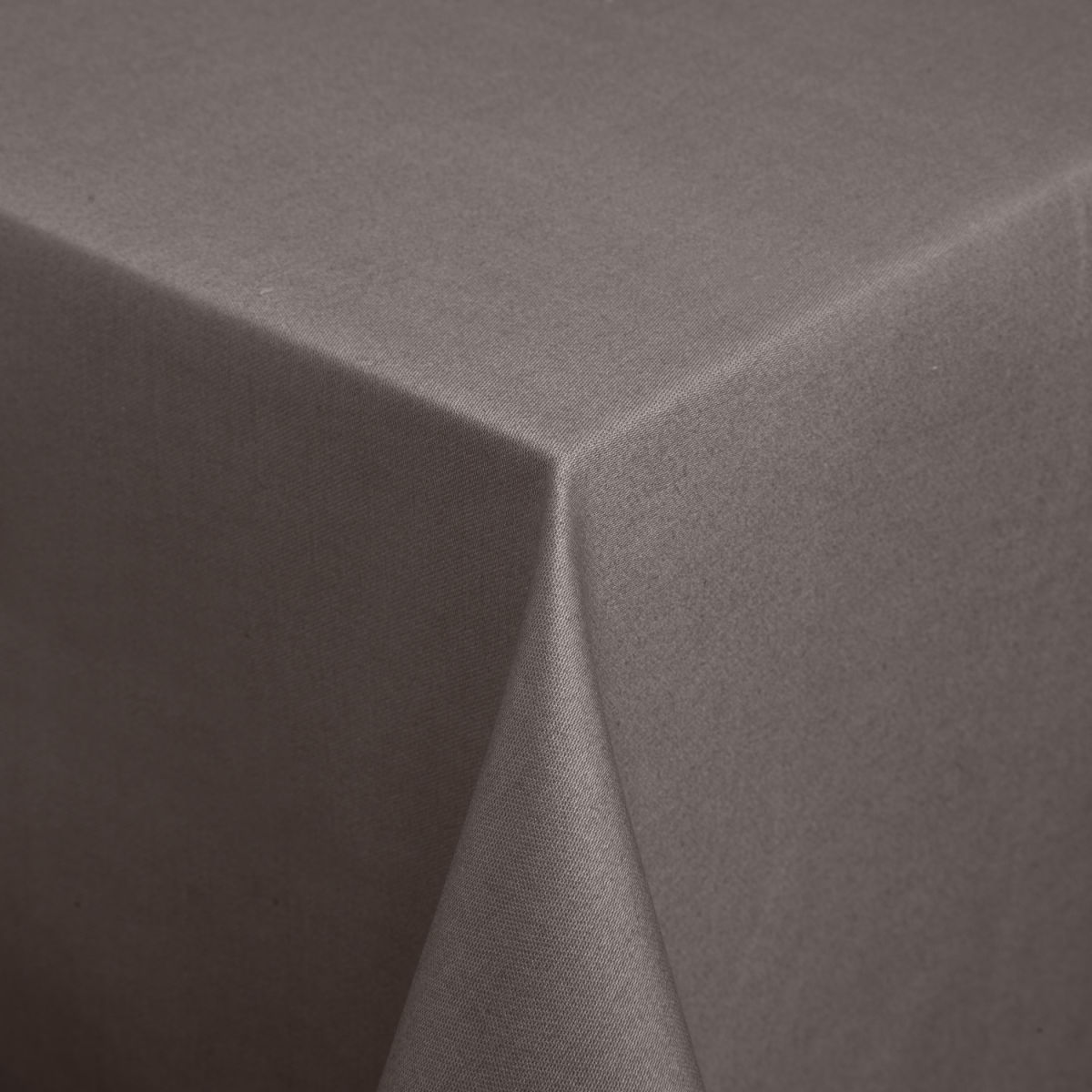 ERWIN M. Tischdecke Palermo 80x80 cm (BxL); steingrau; quadratisch