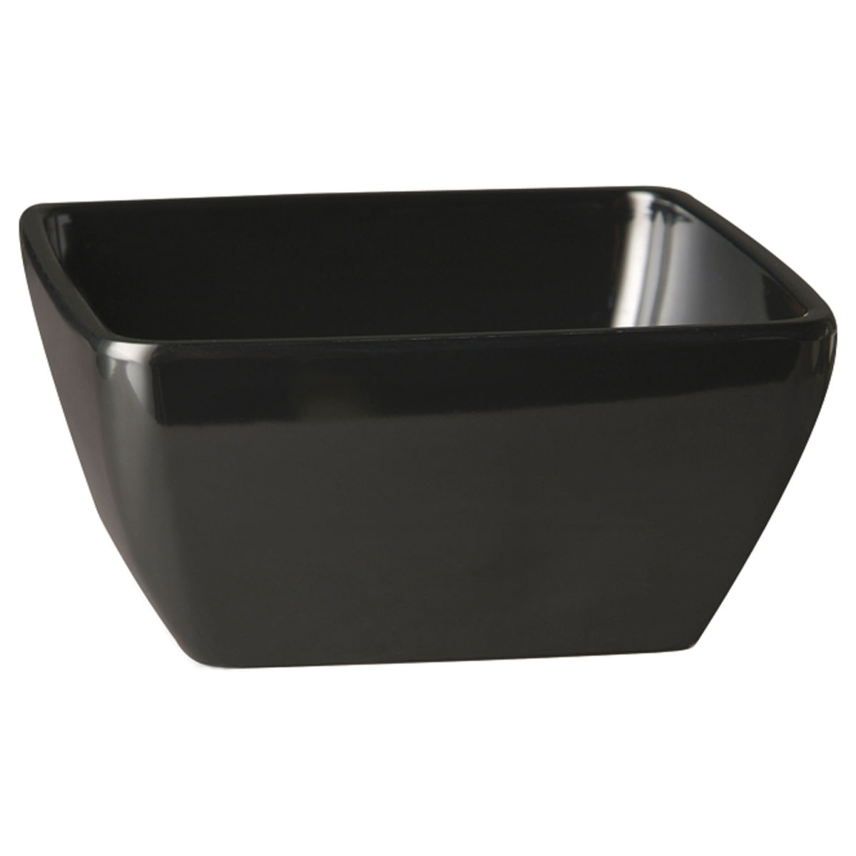 Ciotola PURE COLOR, 3,8 l APS; 3800ml, 25.5x25.5x12 cm (LxLxH); nero; quadrata