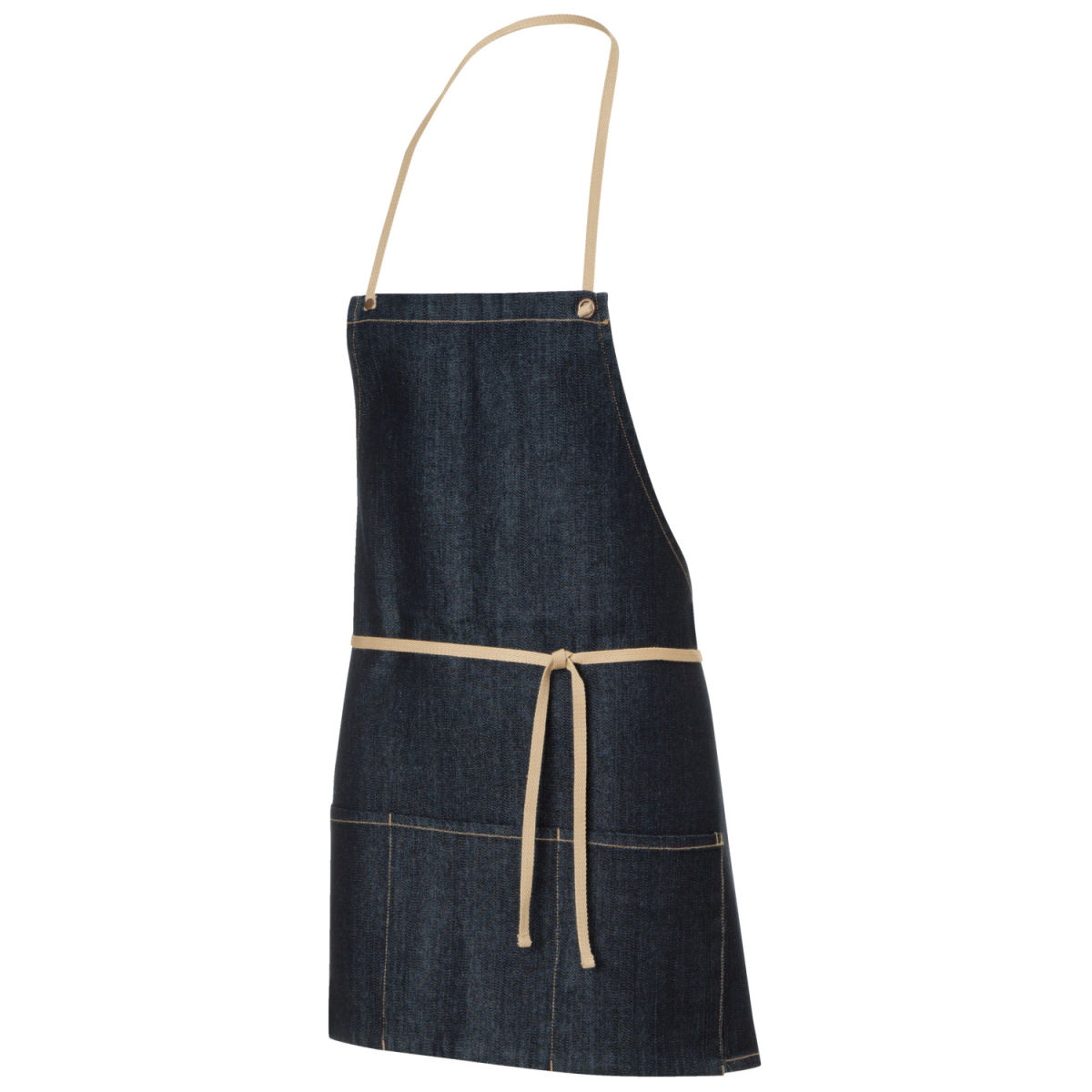 Grembiule con pettorina Sonia denim 64x100 cm JOBELINE; 64x100 cm (LxL); denim