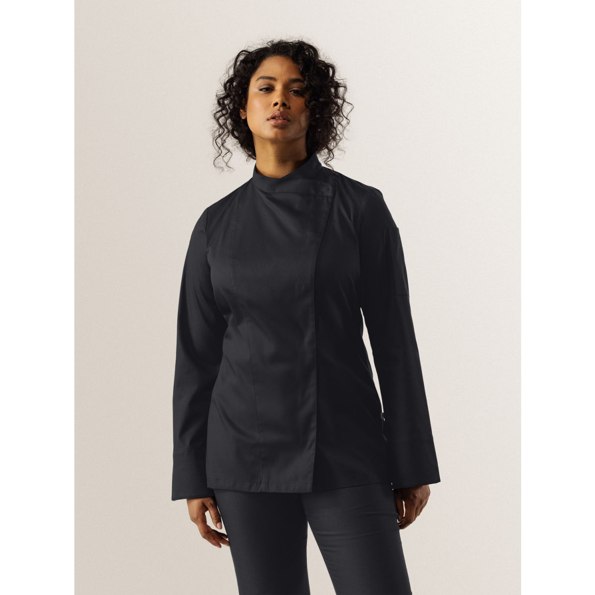 Giacca da cuoco da donna Arlette Le Nouveau Chef; Taglia 2XL; nero