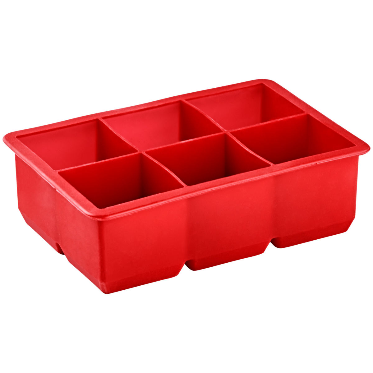 Molde para cubitos de hielo Michigan VEGA; 16x5x11.4 cm (AnxAtxProf); rojo