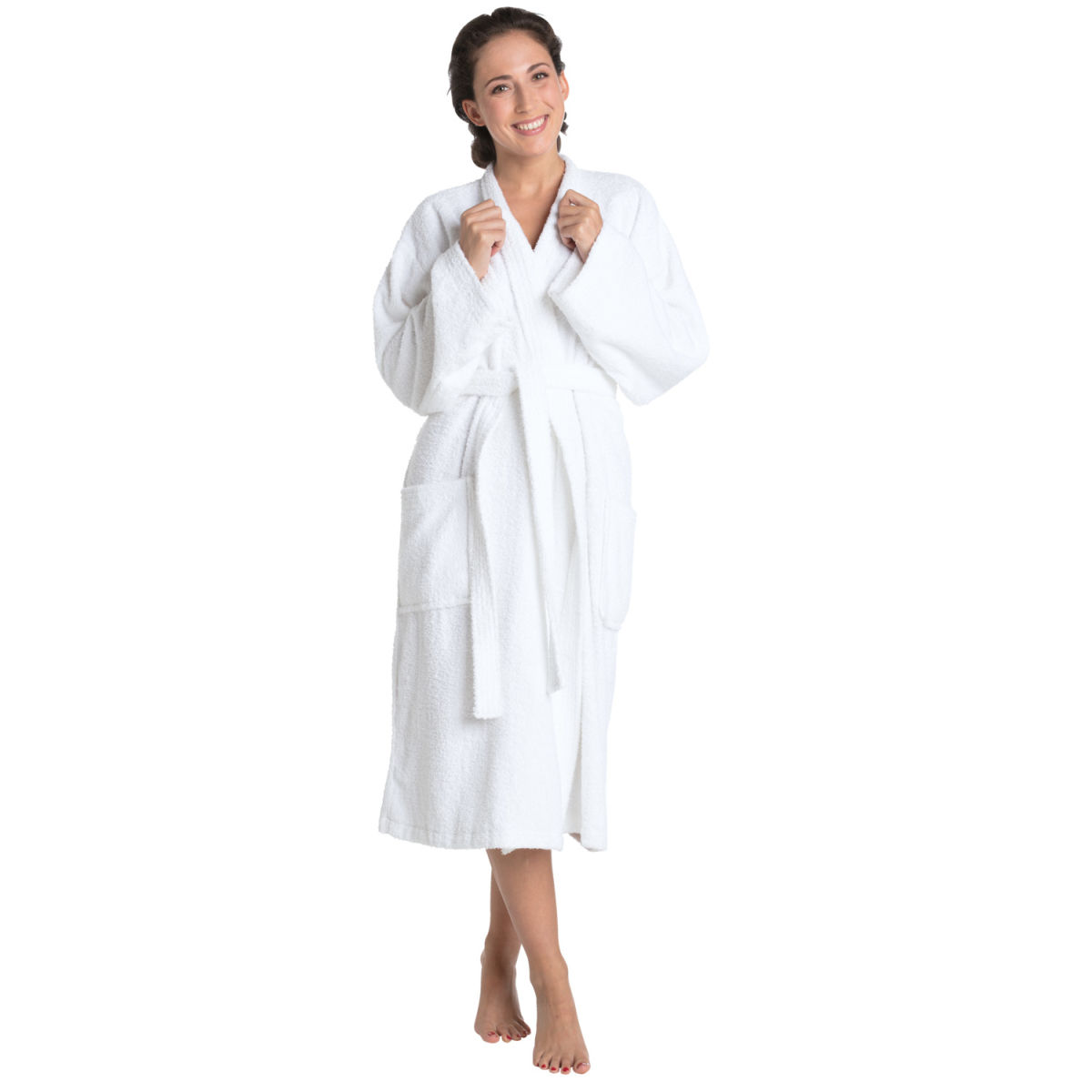 Accappatoio Oreon PULSIVA; Taglia XS/S; bianco