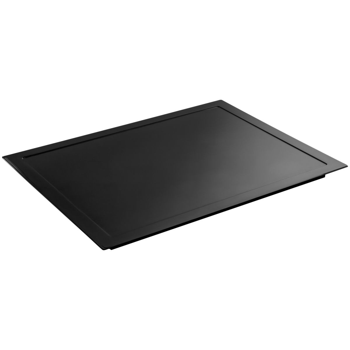 JVD Haupttablett Como 37.7x27.8x2.5 cm (LxBxH); schwarz; rechteckig