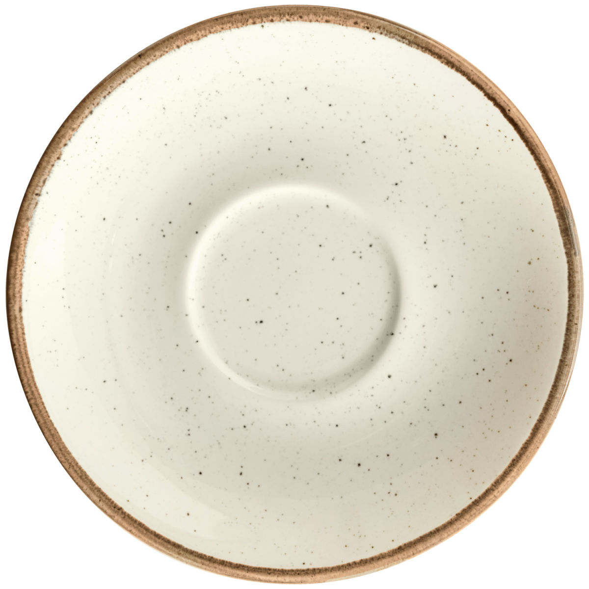 VEGA Espresso-Untertasse Sidina 12x2.5 cm (ØxH); beige; rund; 6 Stück / Pack