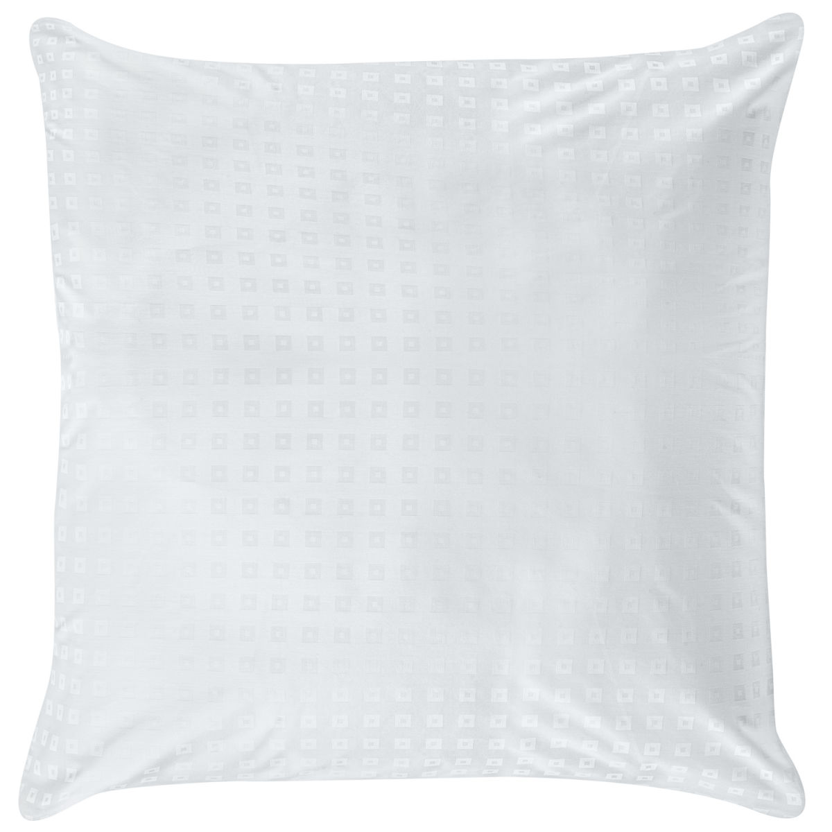 Federa Cube chiusura con cerniera ERWIN M.; 40x40 cm (LxL); bianco