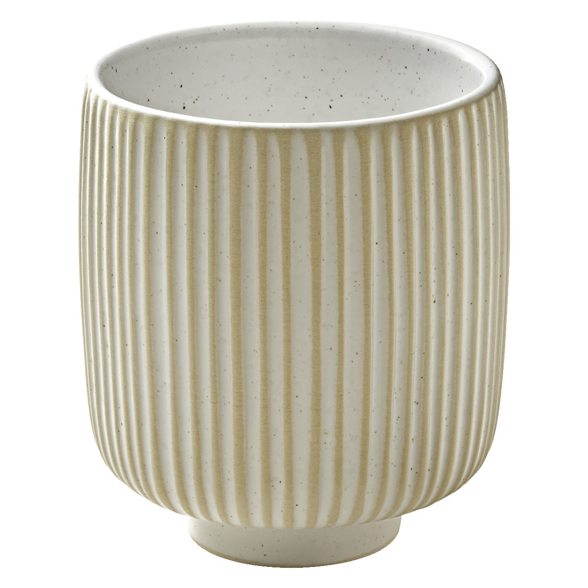 Tazza Nara alta con rilievo Playground; 320 ml, 8x9.5 cm (ØxH); bianco; 6 pz. / confezione