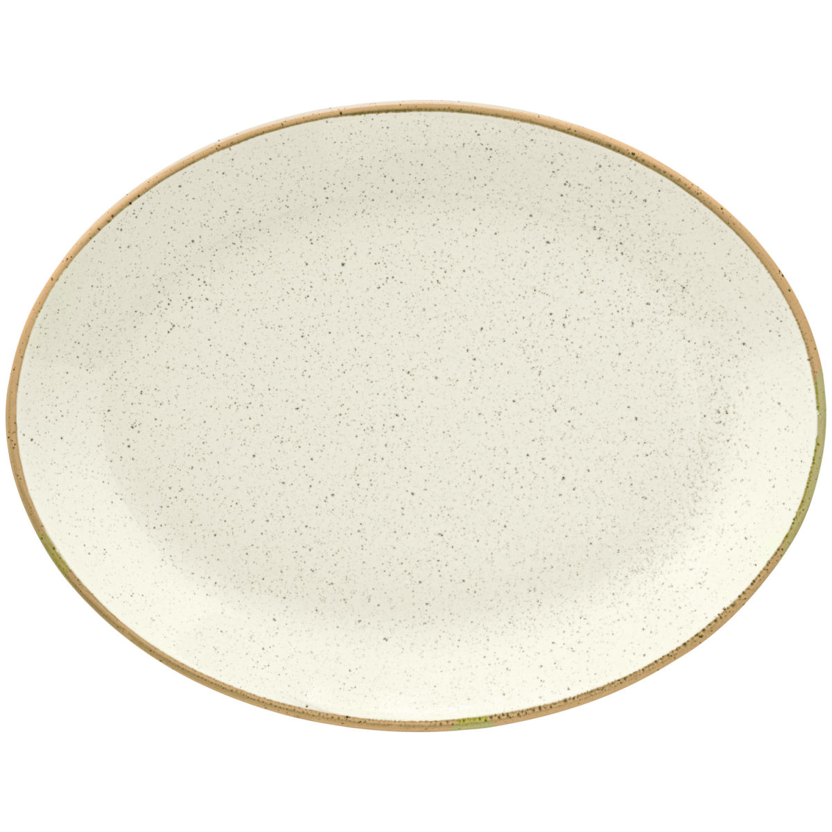 VEGA Platte Sidina oval 31x23.5x3.1 cm (LxBxH); beige; oval; 6 Stück / Pack