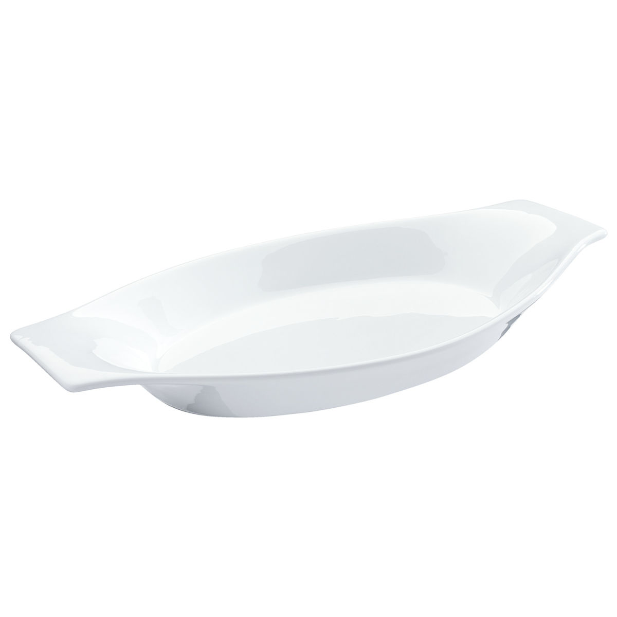 Pirofila Carte PULSIVA; 540 ml, 30.5x17x3.5 cm (LxLxH); bianco; 4 pz. / confezione