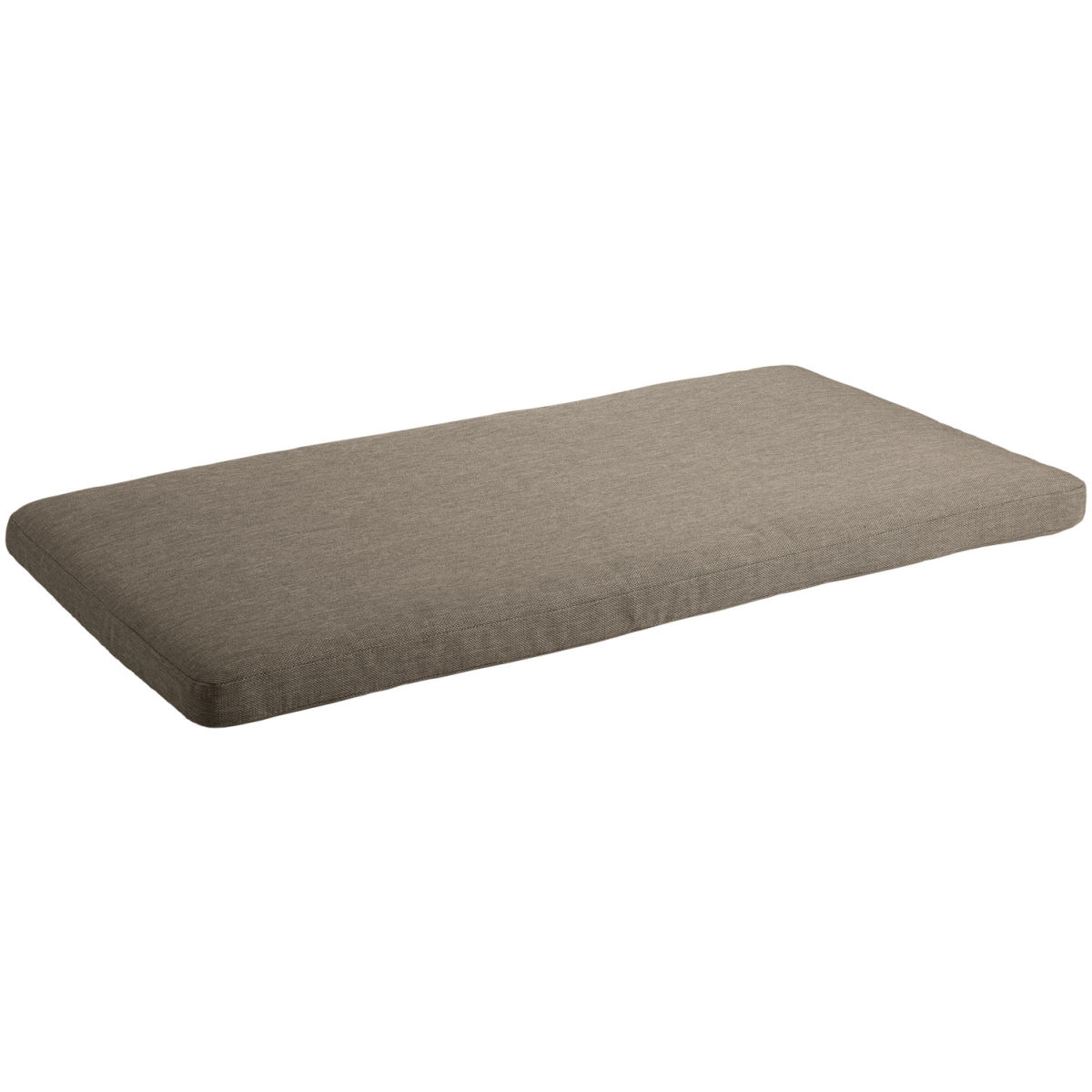 VEGA Bankauflage Tomeo 55x100x4 cm (BxLxH); hellgrau; einfarbig