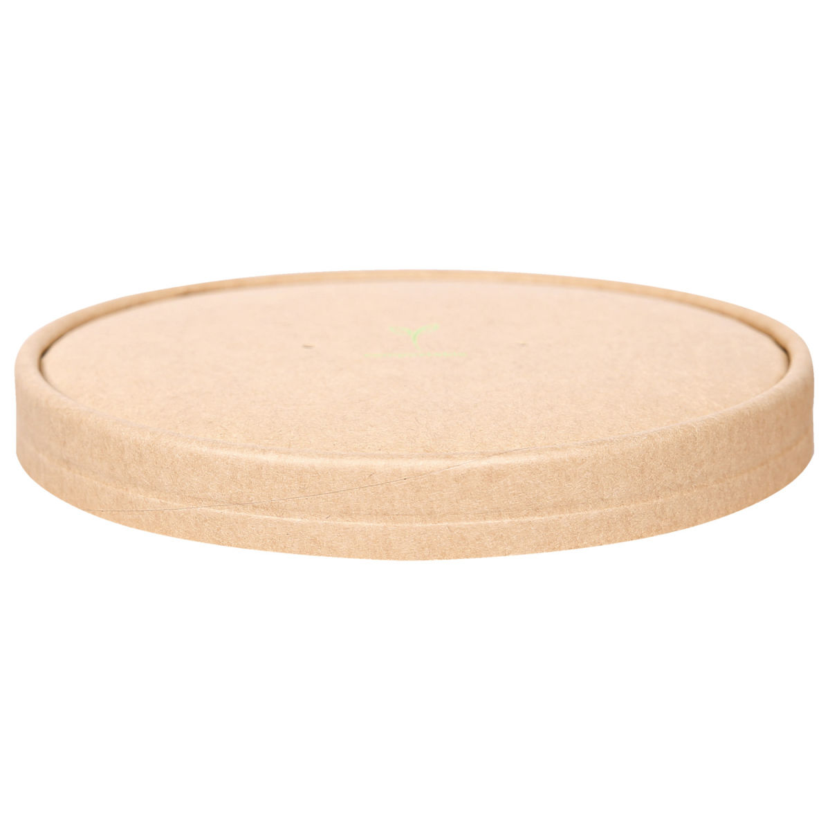 Coperchio Nature  in carta kraft per scatole NATUREStar; 15 cm (Ø); marrone; 50 pz. / confezione