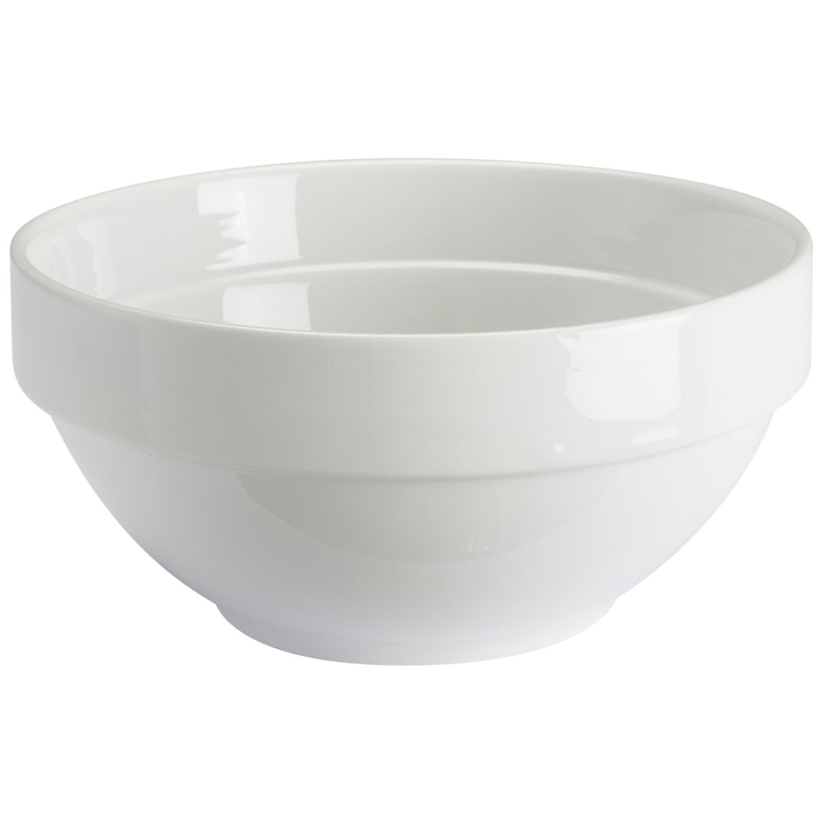 Ciotola in porcellana Sao Paulo PULSIVA; 450ml, 14x6.5 cm (ØxH); bianco; rotonda; 6 pz. / confezione