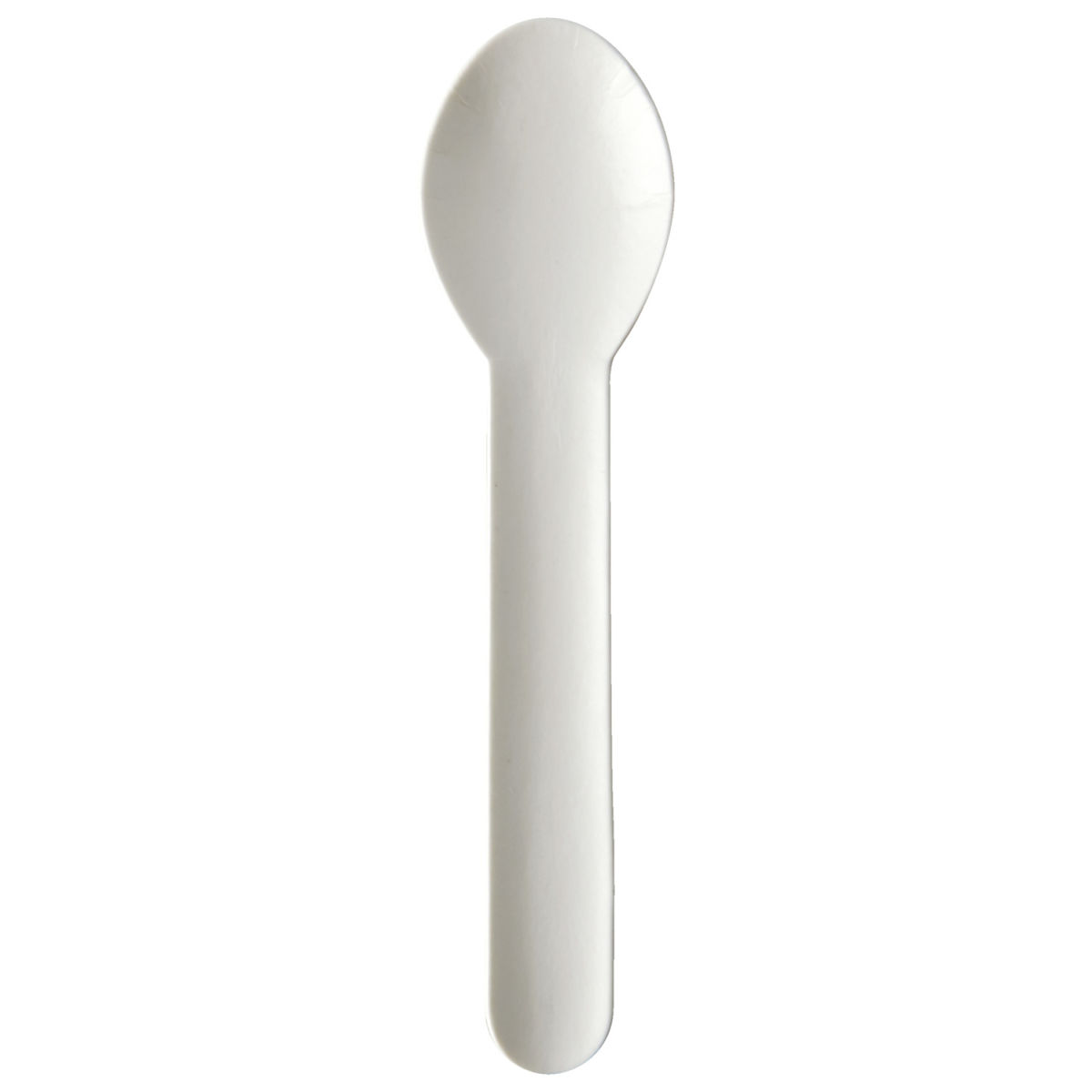 Cucharilla de café desechable Pure PAPSTAR; 13 cm (Lg); blanco; 1000 pz. / Paquete