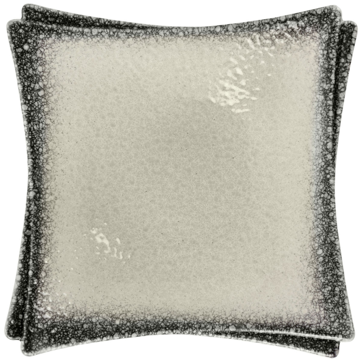 VEGA Servierplatte Nagoya 26x26x5.9 cm (LxBxH); weiß/grau; 2 Stück / Pack