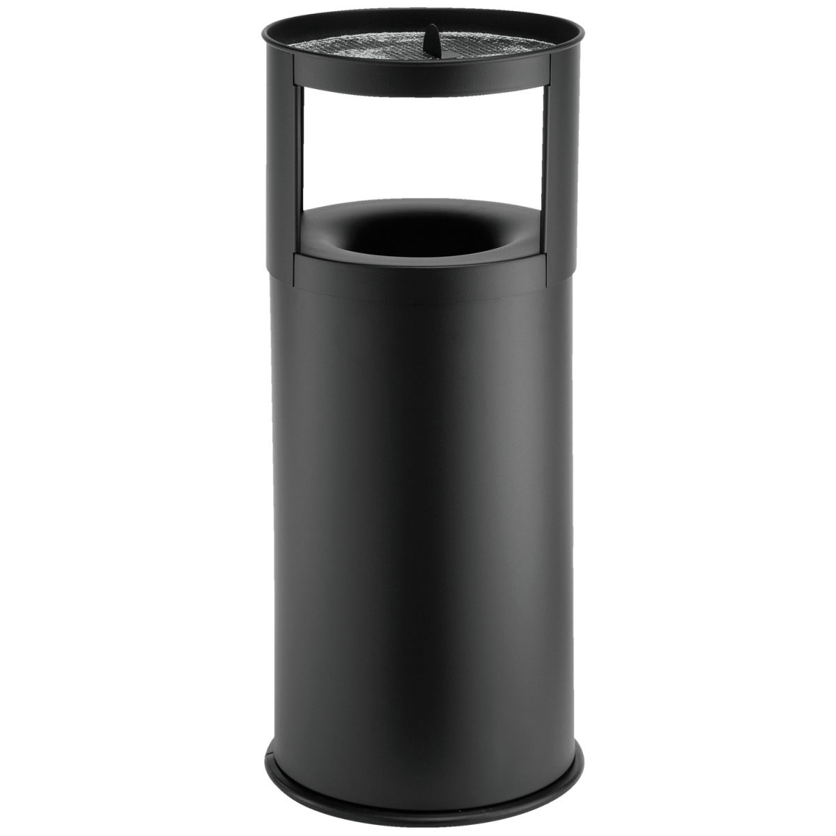 Posacenere da terra Apollo PULSIVA; 40000ml, 31x80 cm (ØxH); nero; rotonda