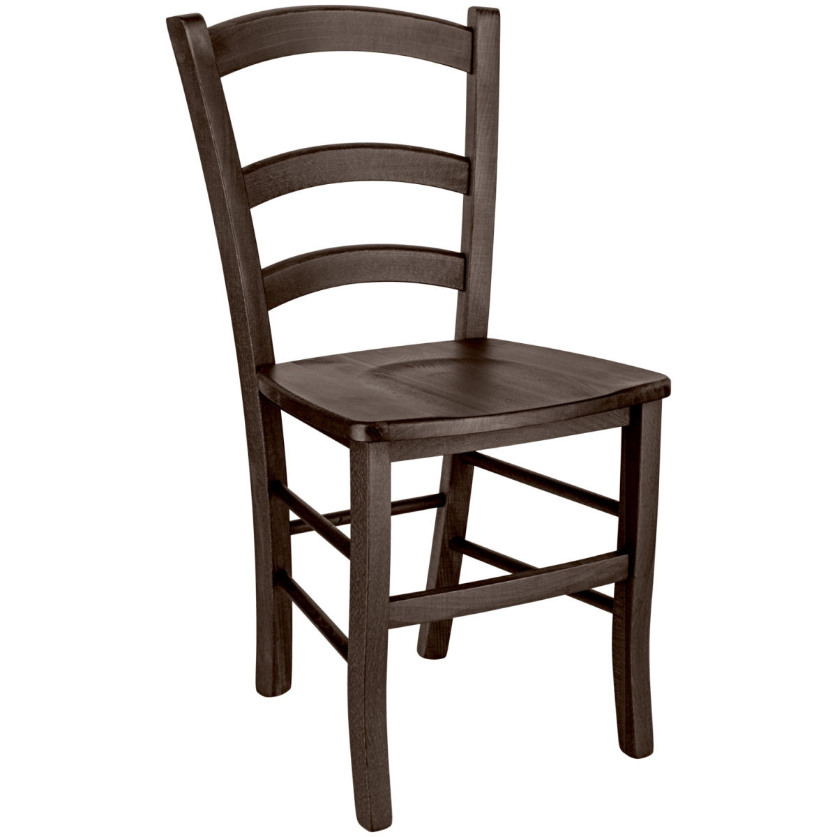 PULSIVA Holzstuhl Herakles 2 Standard 43x49x87 cm (BxTxH); dunkelbraun; 2 Stück / Pack