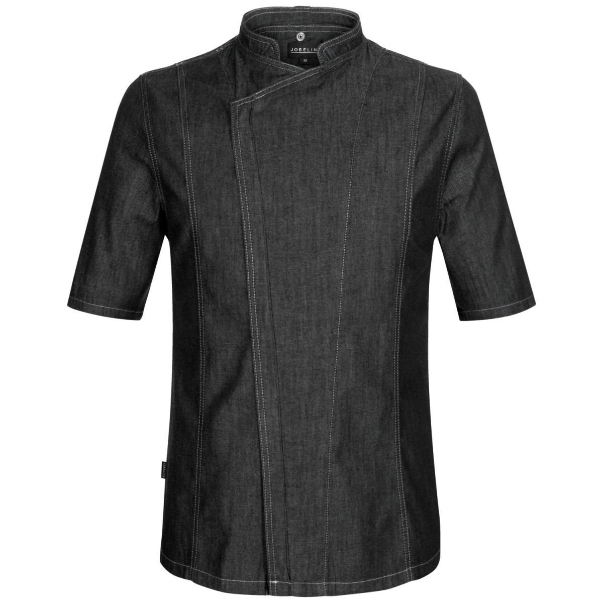 Giacca da cuoco Levi maniche corte JOBELINE; Taglia 50; nero