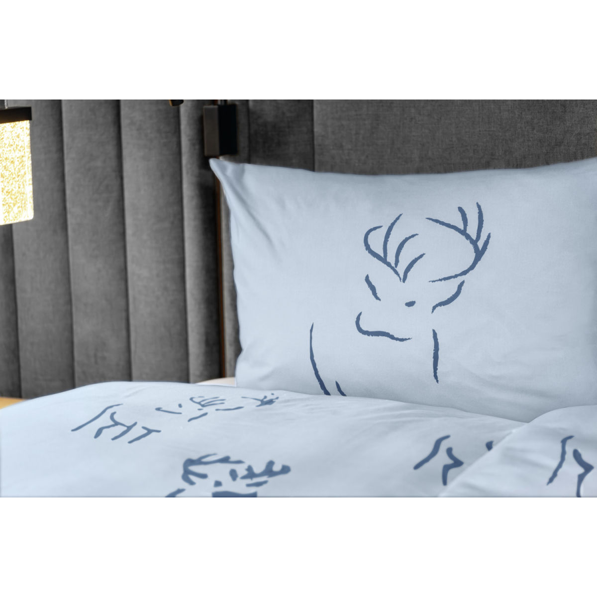 Federa Hirschegg ERWIN M.; 80x80 cm (LxL); blu chiaro/blu scuro