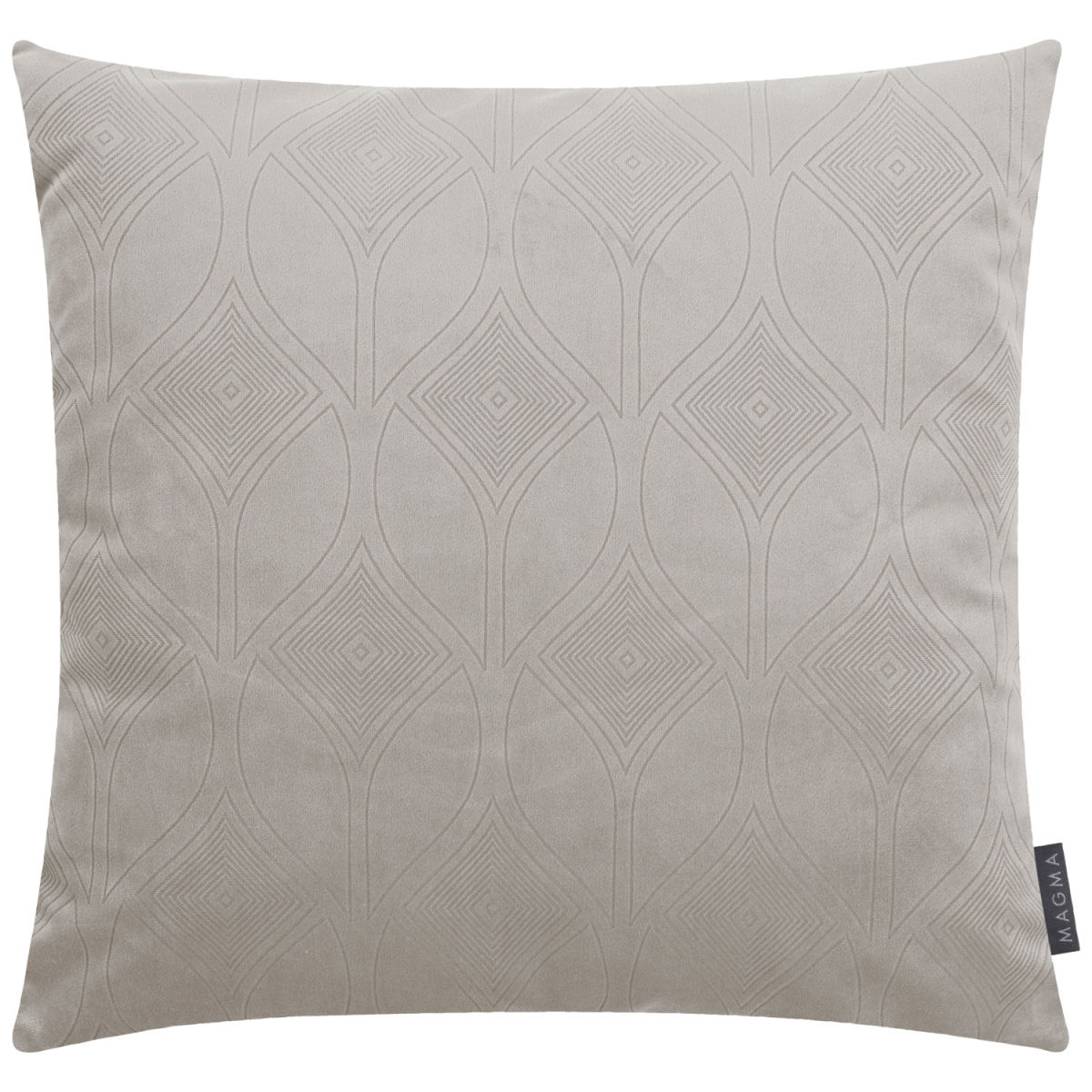 Federa decorativa Adora MAGMA; 50x50 cm (LxL); grigio; quadrata