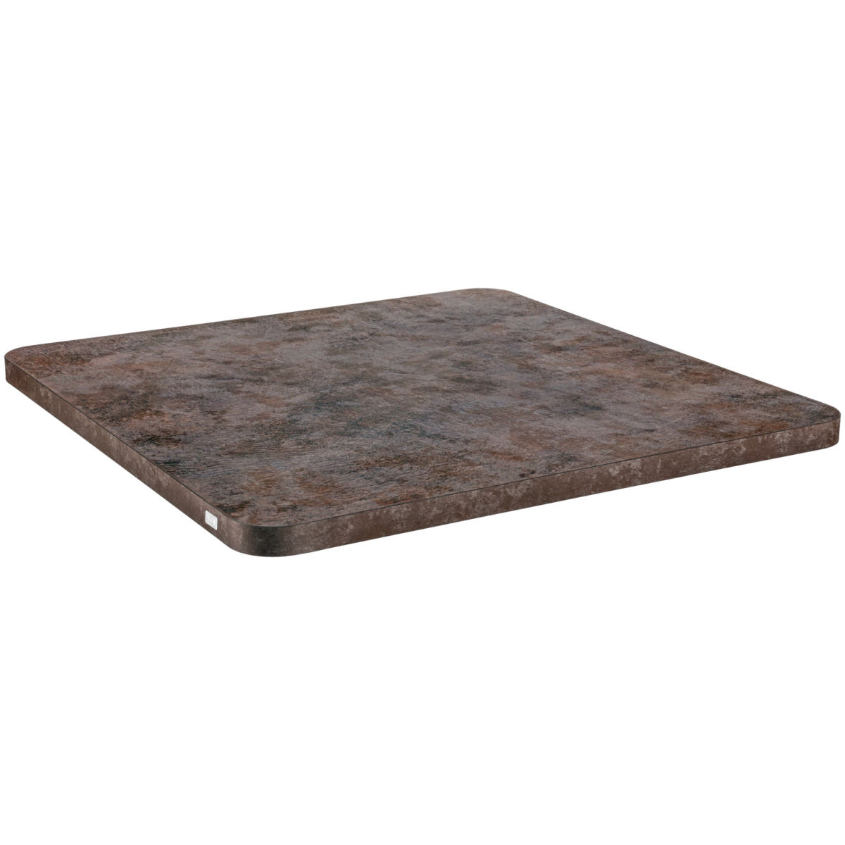 Vega Tafelblad voor binnen Marvello vierkant; 60x60x2.5 cm (LxBxH); grijsbruin; vierkant