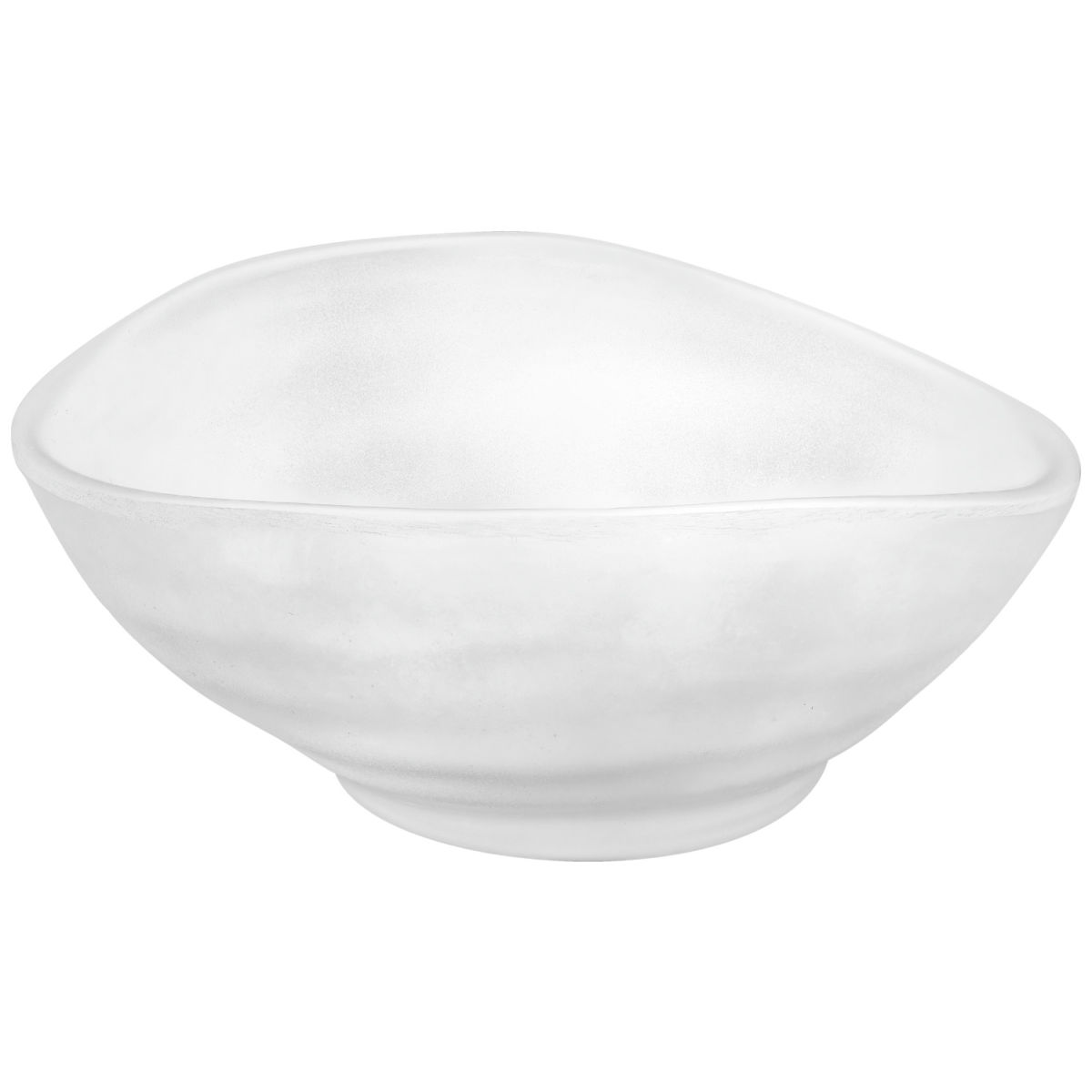 Mini ciotola Shaia PULSIVA; 8.5x7.5x3.5 cm (LxLxH); bianco; 6 pz. / confezione