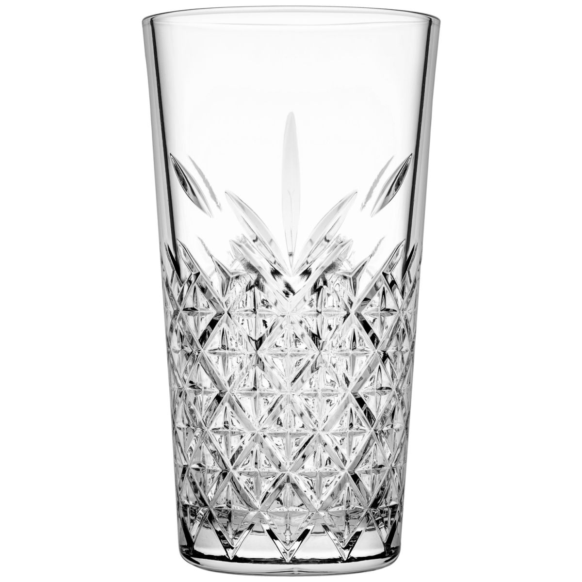 Bicchiere longdrink Inessa V-Block Paşabahçe; 360ml, 7.9x14.7 cm (ØxH); trasparente; 6 pz. / confezione