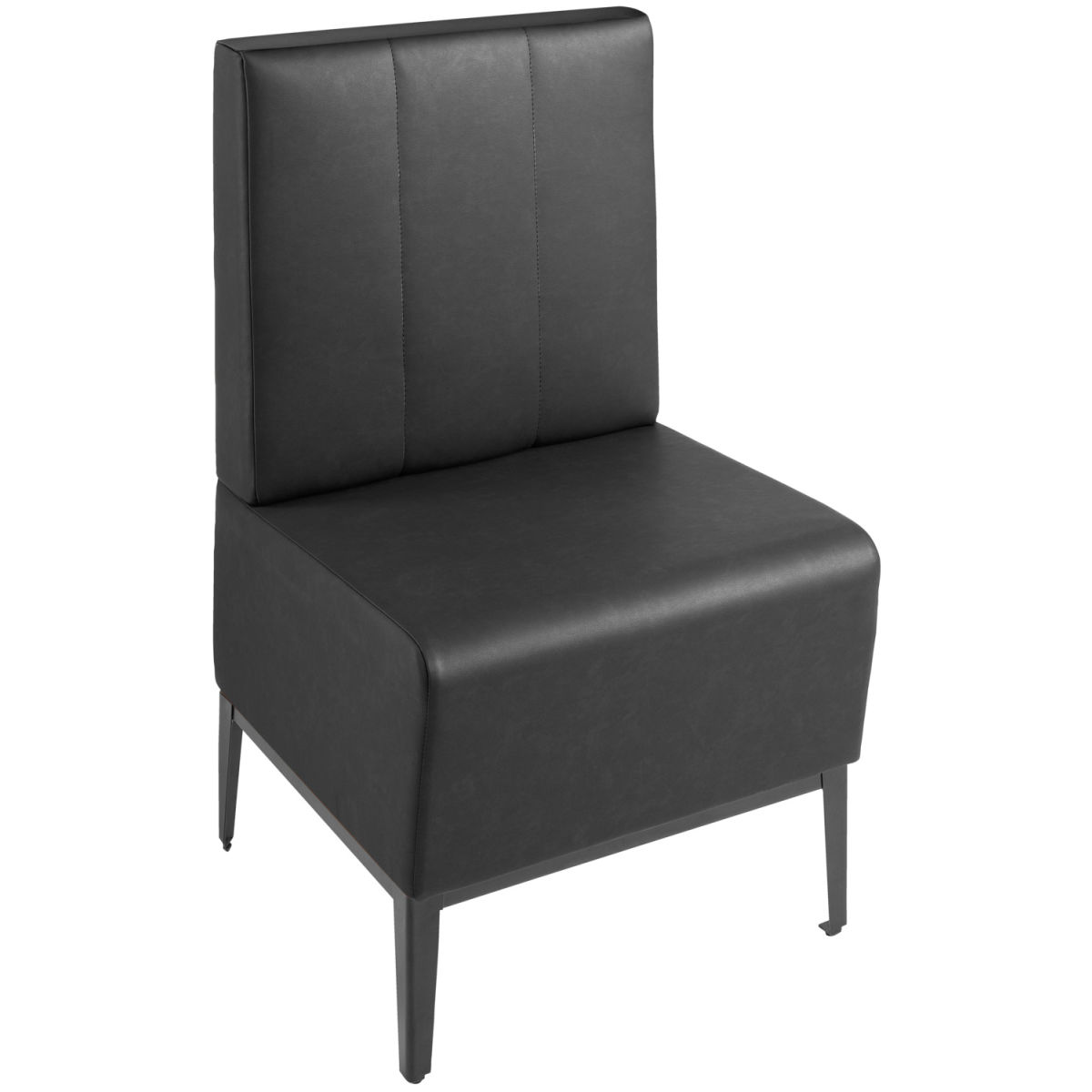 Panca Adapto 60 cm VEGA; 60x60x102 cm (LxPxH); seduta antracite, struttura grigio