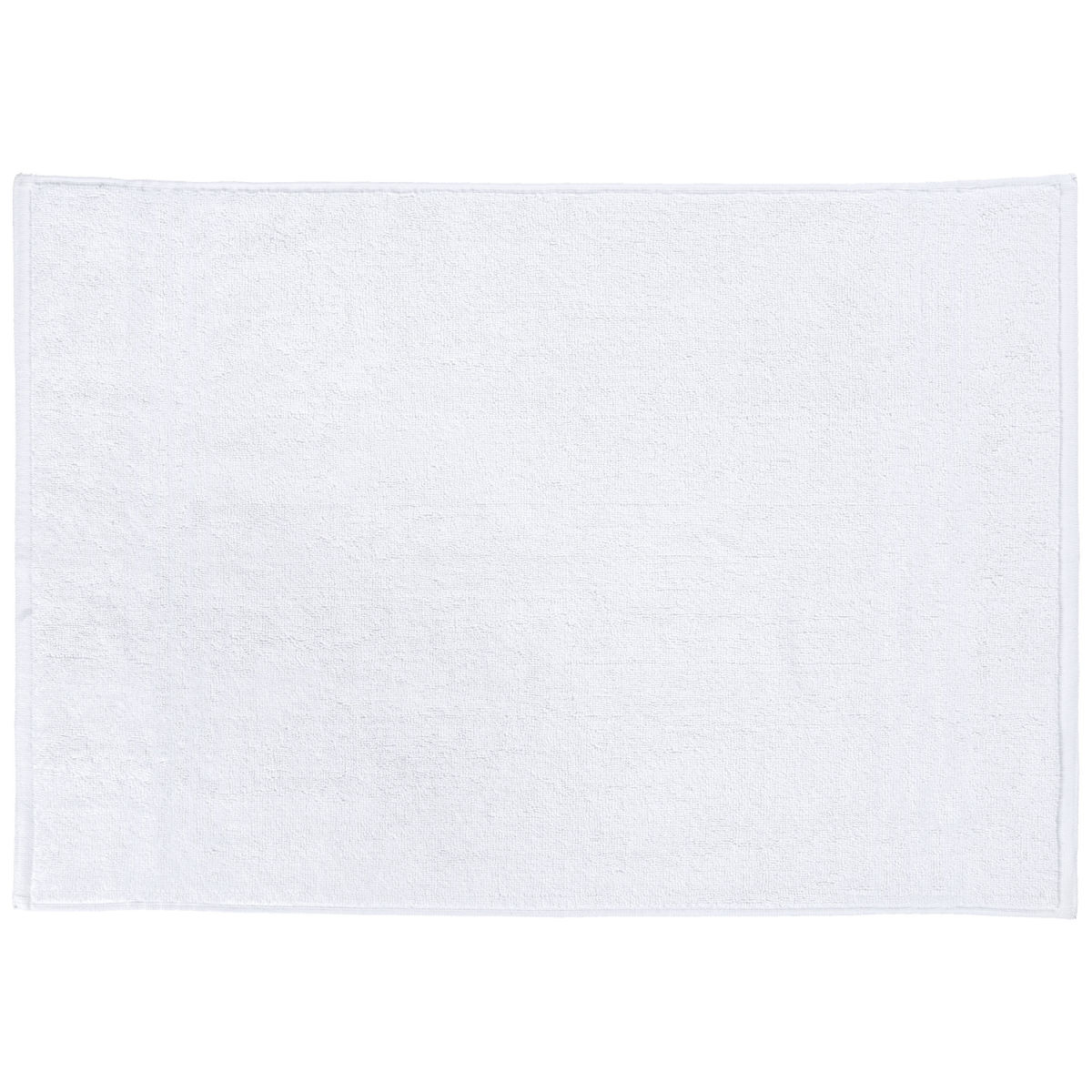 ERWIN M. Badematte Classico ohne Bordüre 50x70 cm (BxL); weiß; 10 Stück / Pack
