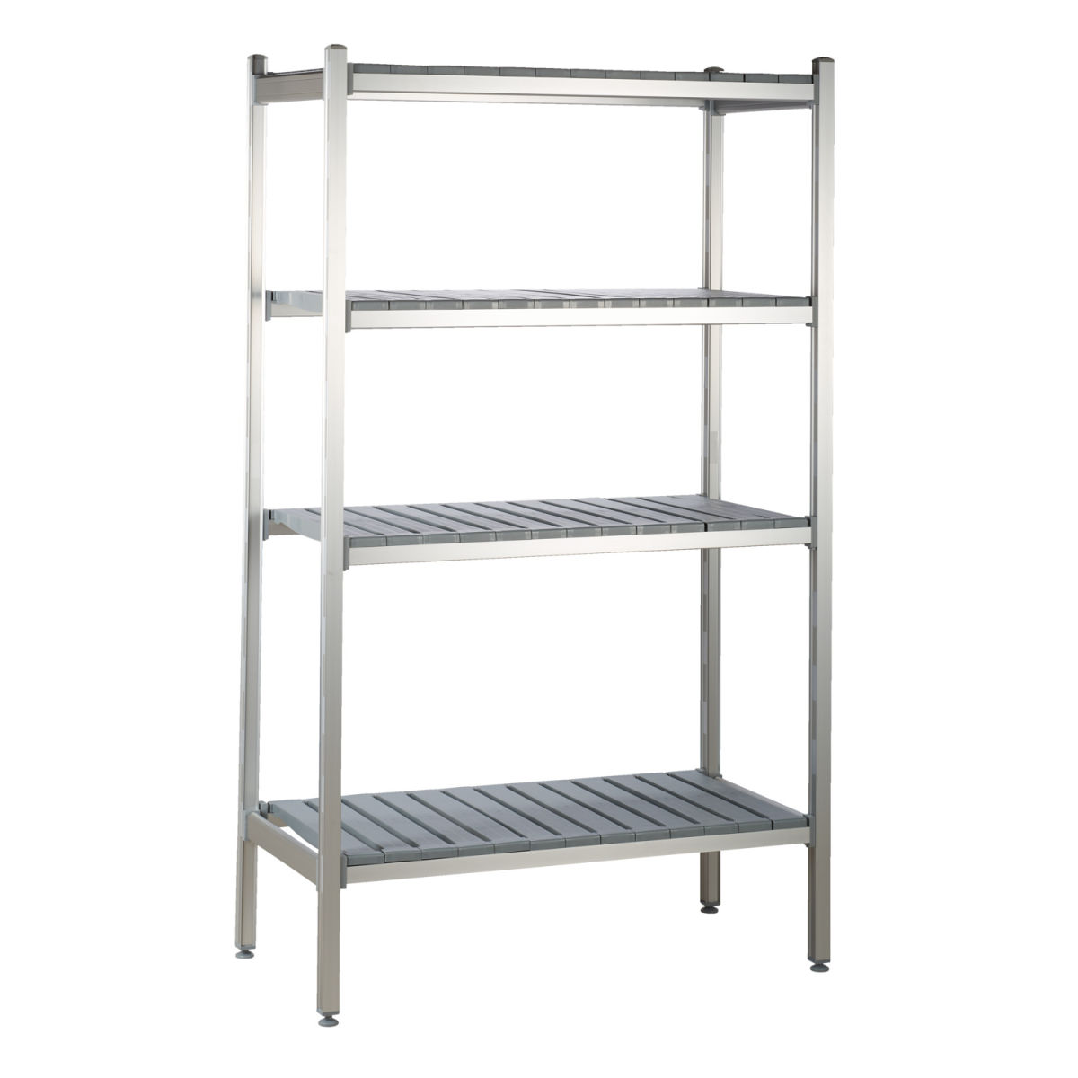 Estantería Store PULSIVA; 107.5x185x53 cm (AnxAtxProf); gris