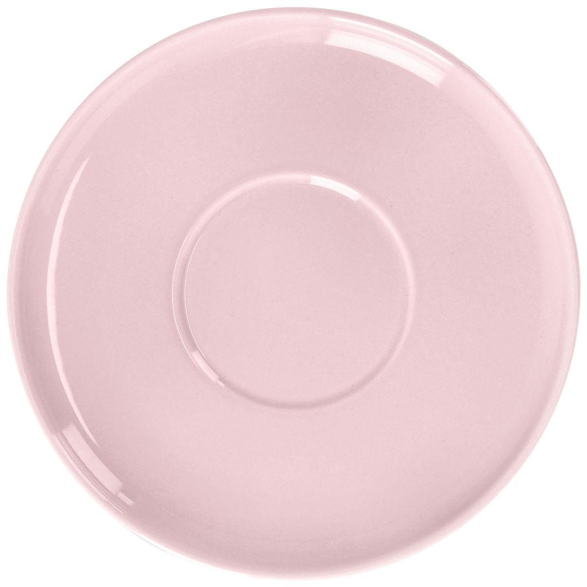 Piattino sottotazza da tè Alegria VEGA; 18 cm (Ø); rosa; rotonda; 6 pz. / confezione