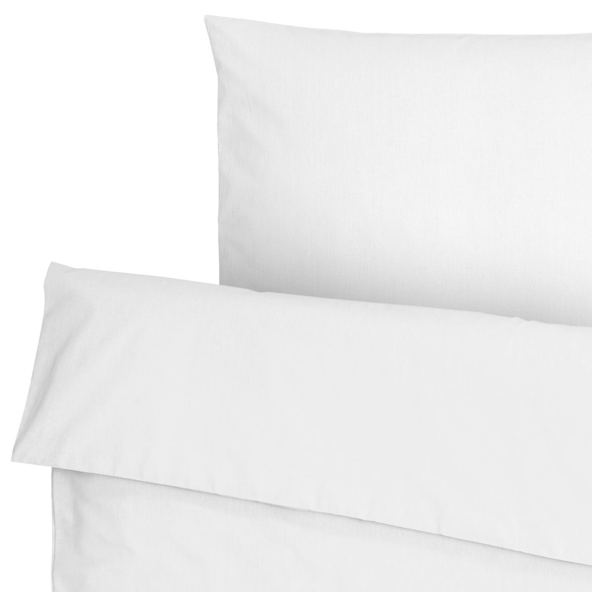 Coordinato letto Siena Sackverschluss ERWIN M.; 135x200 cm (LxL), 80x80 cm (LxL); bianco