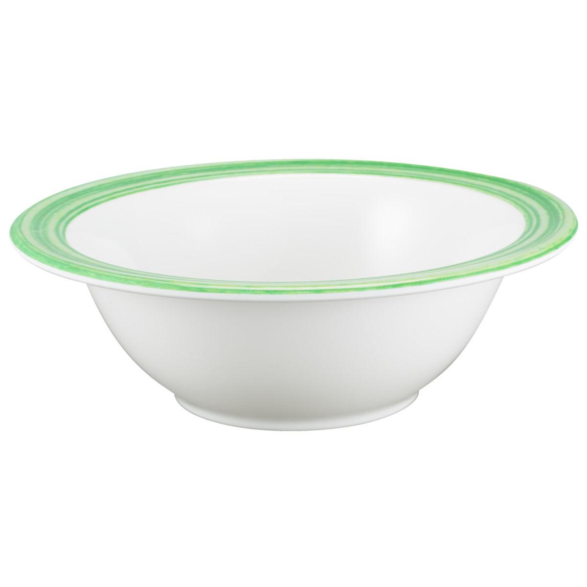Cuenco Bistro WACA; 450ml, 16.5x5.6 cm (ØxAt); verde; redonda; 5 pz. / Paquete