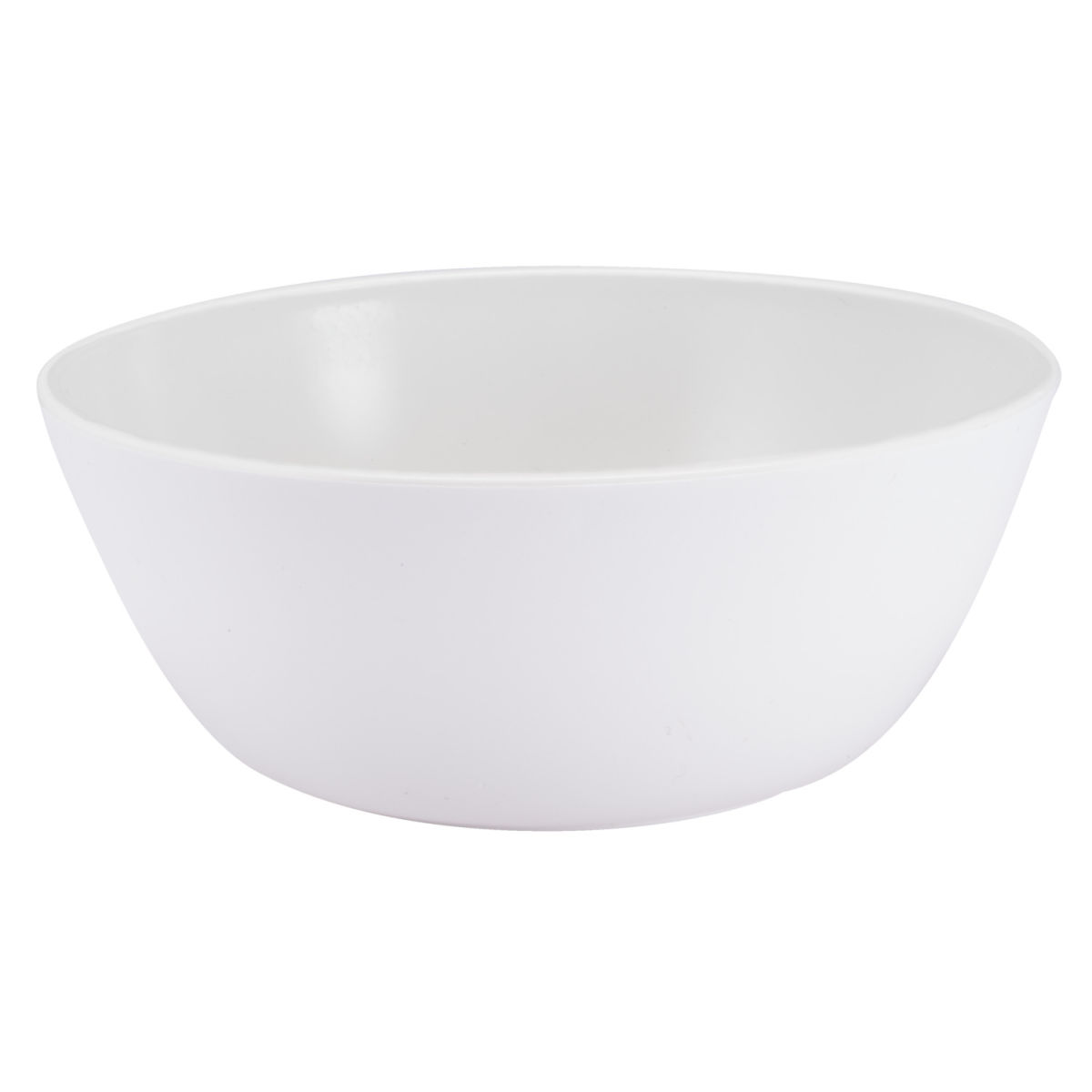 Cuenco Colora WACA; 400ml, 12.5x5.6 cm (ØxAt); blanco; redonda; 5 pz. / Paquete