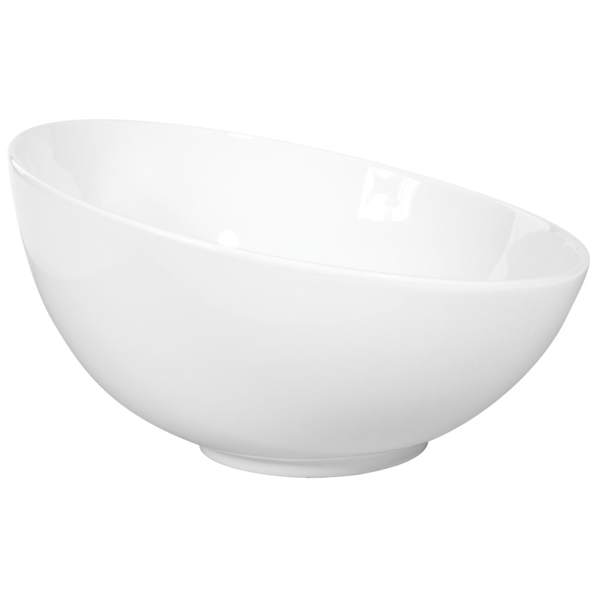 VEGA Schale Bevel 1300 ml, 23x12.5 cm (ØxH); weiß; rund; 4 Stück / Pack