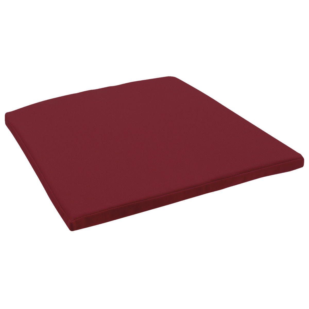 VEGA Sitzkissen Metropolitan 42x43x3.5 cm (BxLxH); bordeaux; konisch; 2 Stück / Pack