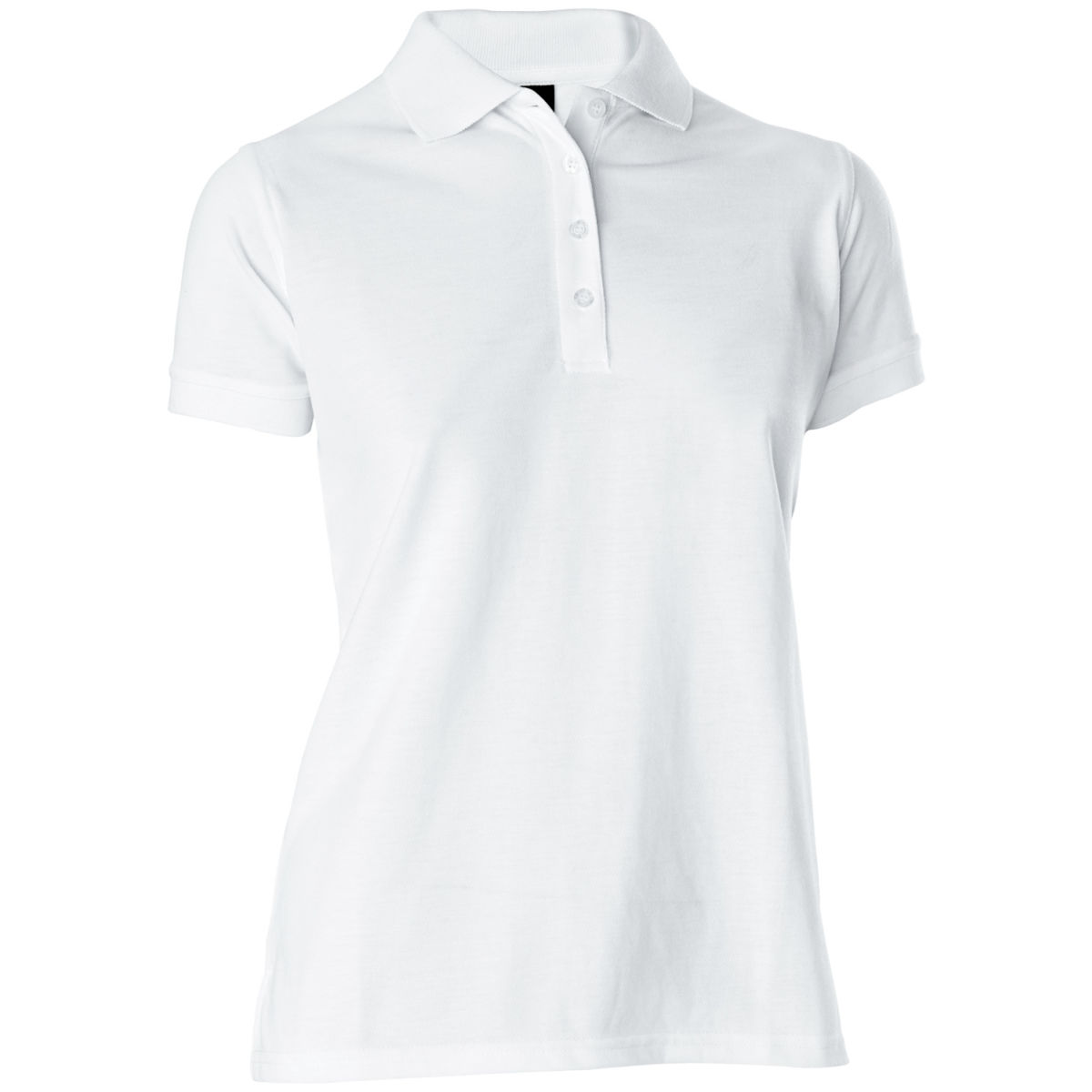 Polo para mujer Fly manga corta JOBELINE; Talla 2XL; blanco