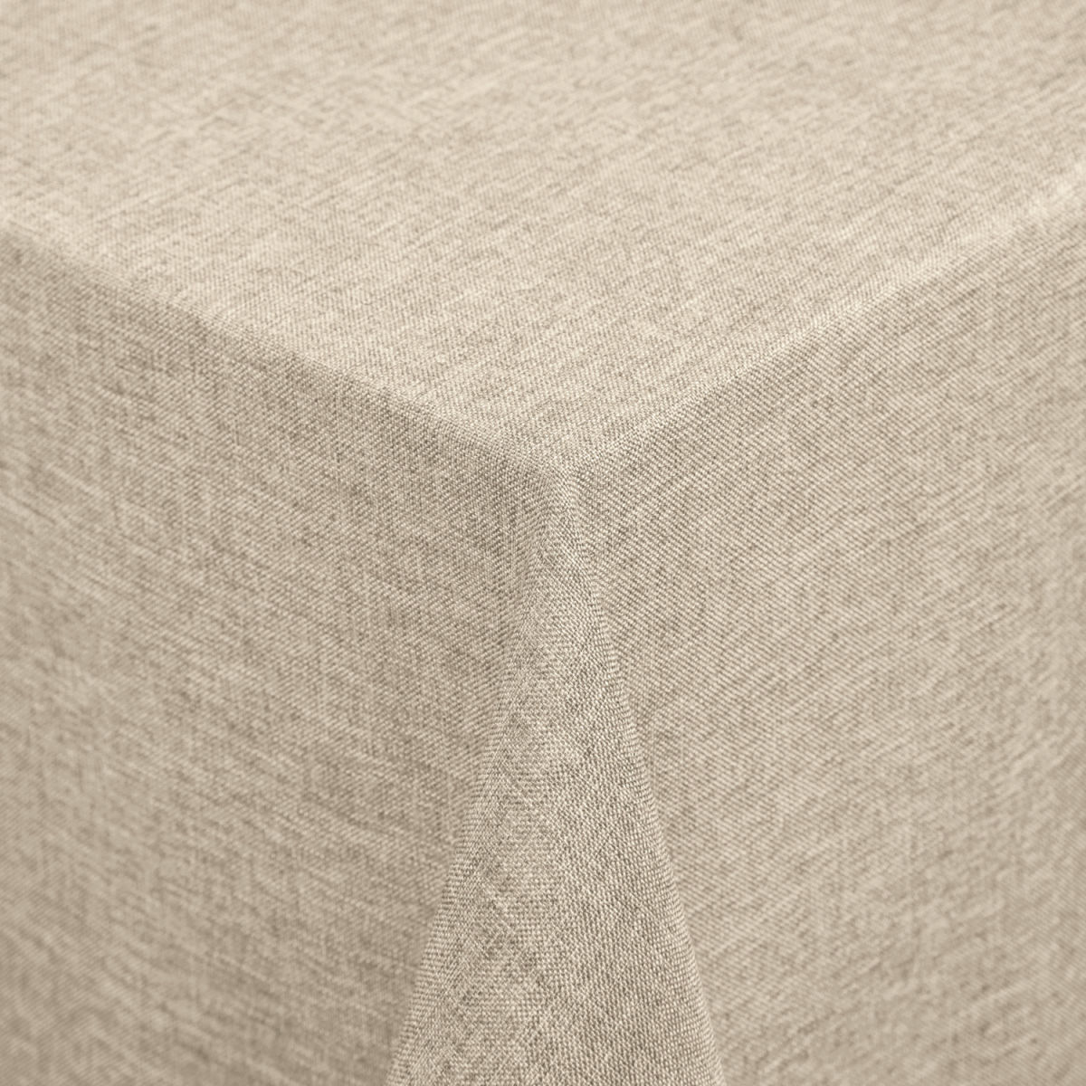 ERWIN M. Tischdecke Nova 100x100 cm (BxL); sand; quadratisch