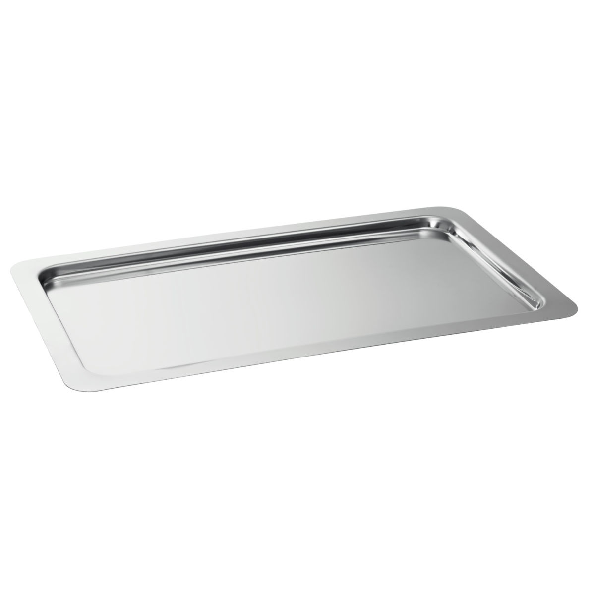 APS Dienblad rechthoekig; 53x32.5x2 cm (LxBxH); zilver; rechthoekig