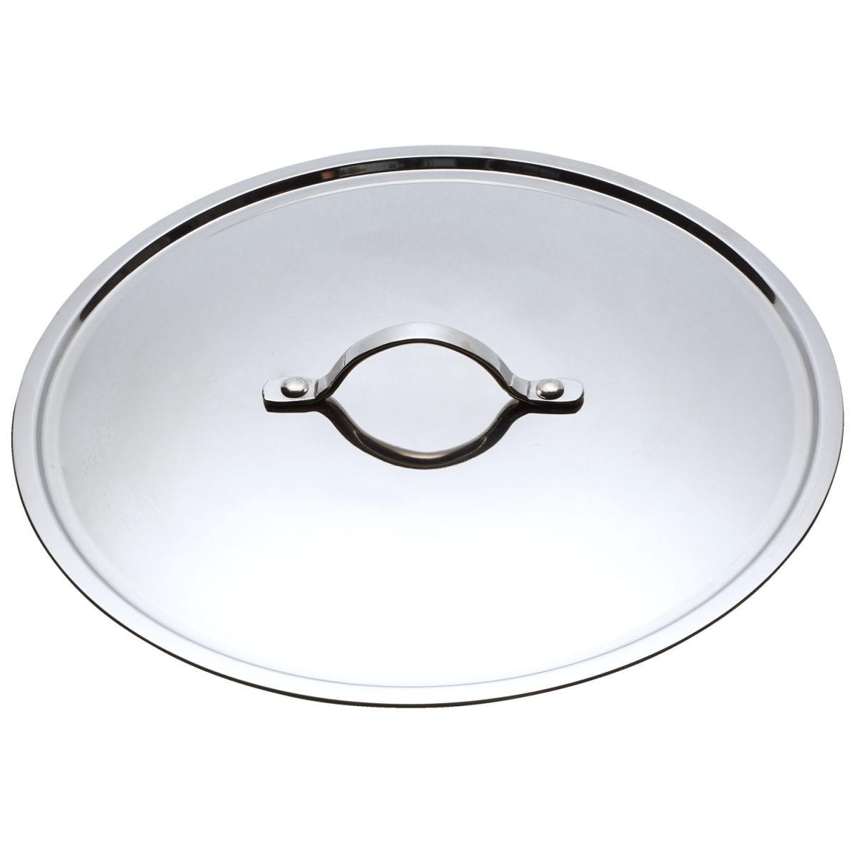 PULSIVA Deckel für Eimer Uni II 33 cm (Ø); silber