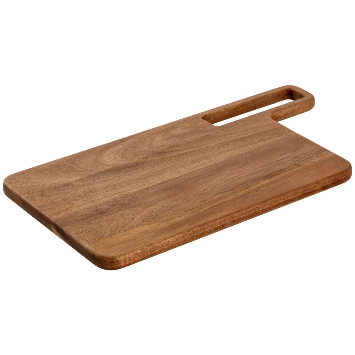 VEGA Servierbrett Zamiro rechteckig, mit Seitengriff 38x20.5x1.6 cm (LxBxH); braun; rechteckig