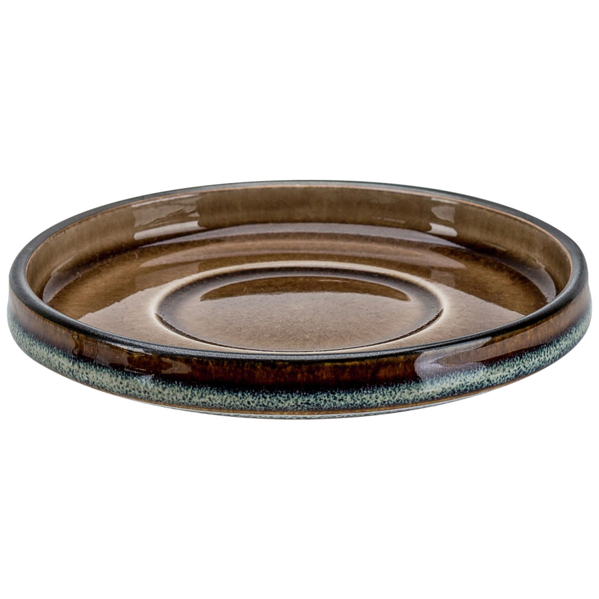 Piattino espresso Quintana Cosy & Trendy; 12 cm (Ø); ambra; 6 pz. / confezione