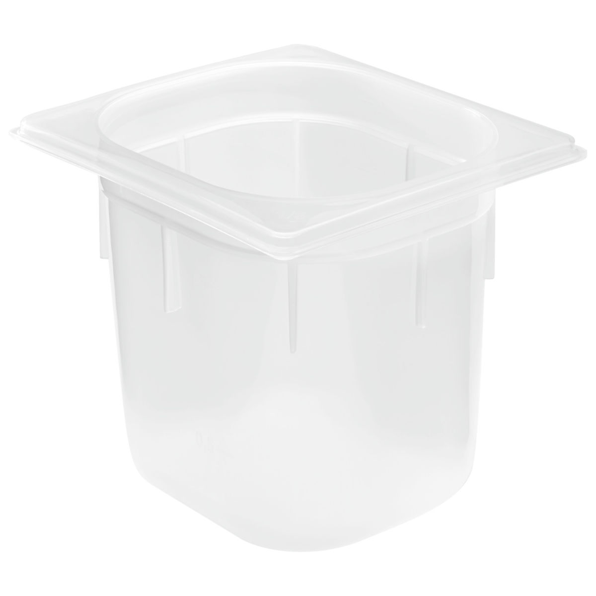 PULSIVA GN-Behälter 1/6 Risa GN 1/6, 2.2 l, 17.6x16.2x15 cm (LxBxT); transparent